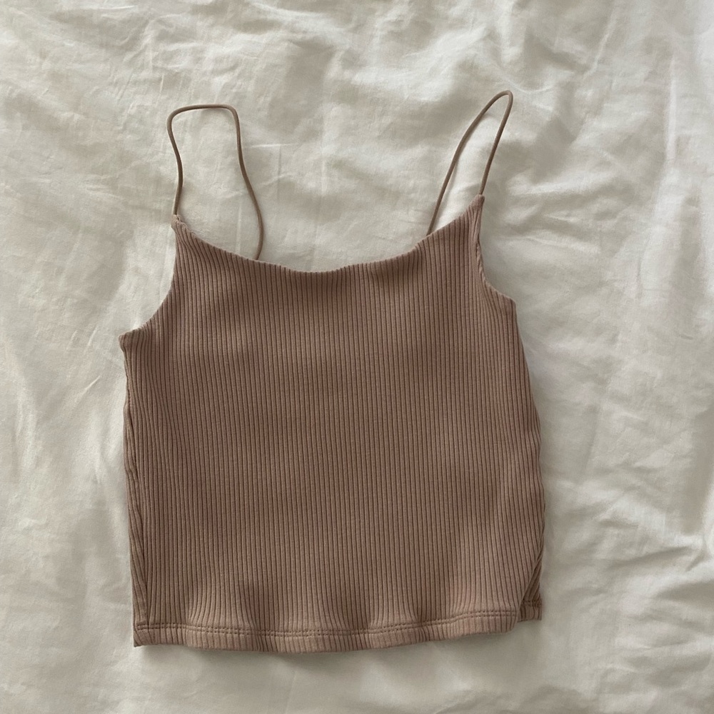 Garage Cropped Seamless Tank Top